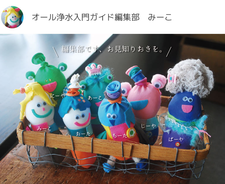 オール浄水入門ガイド みーこ